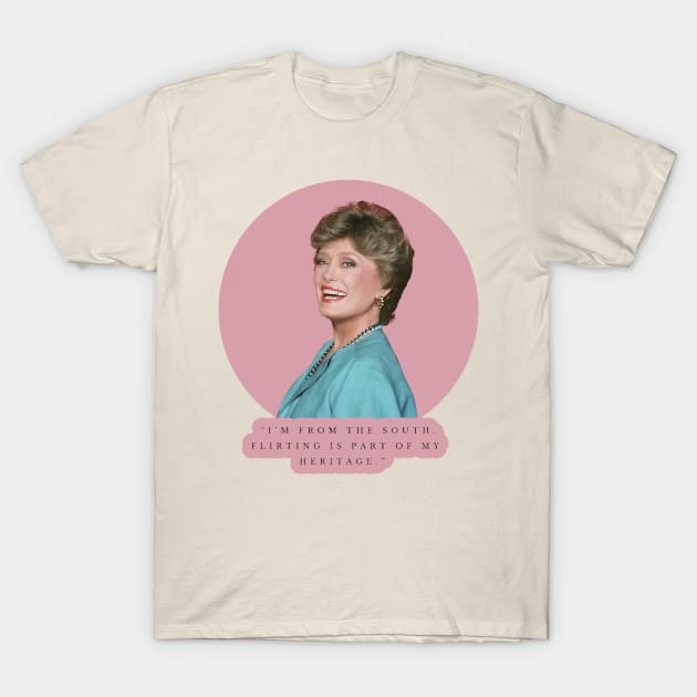 Golden Girls Blanche Quotes T-Shirt by mag.opus